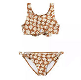 Girls Swimsuit Bikini , Floral Tie Up , from 12 months-12 years.